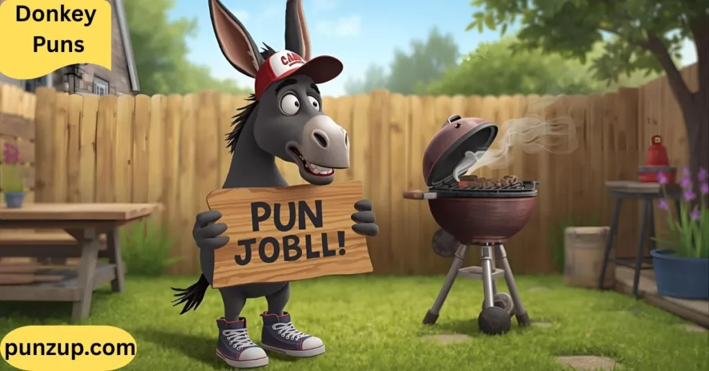 Dad-Joke Donkey Puns