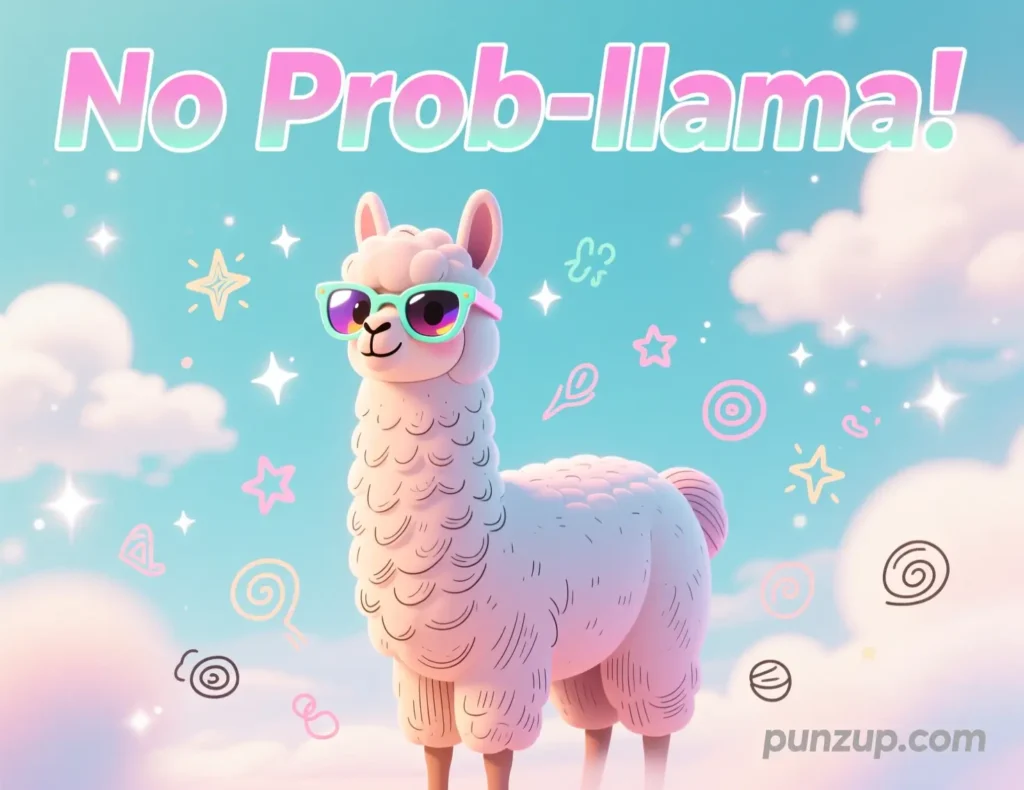 Clever & Wordplay Llama Puns