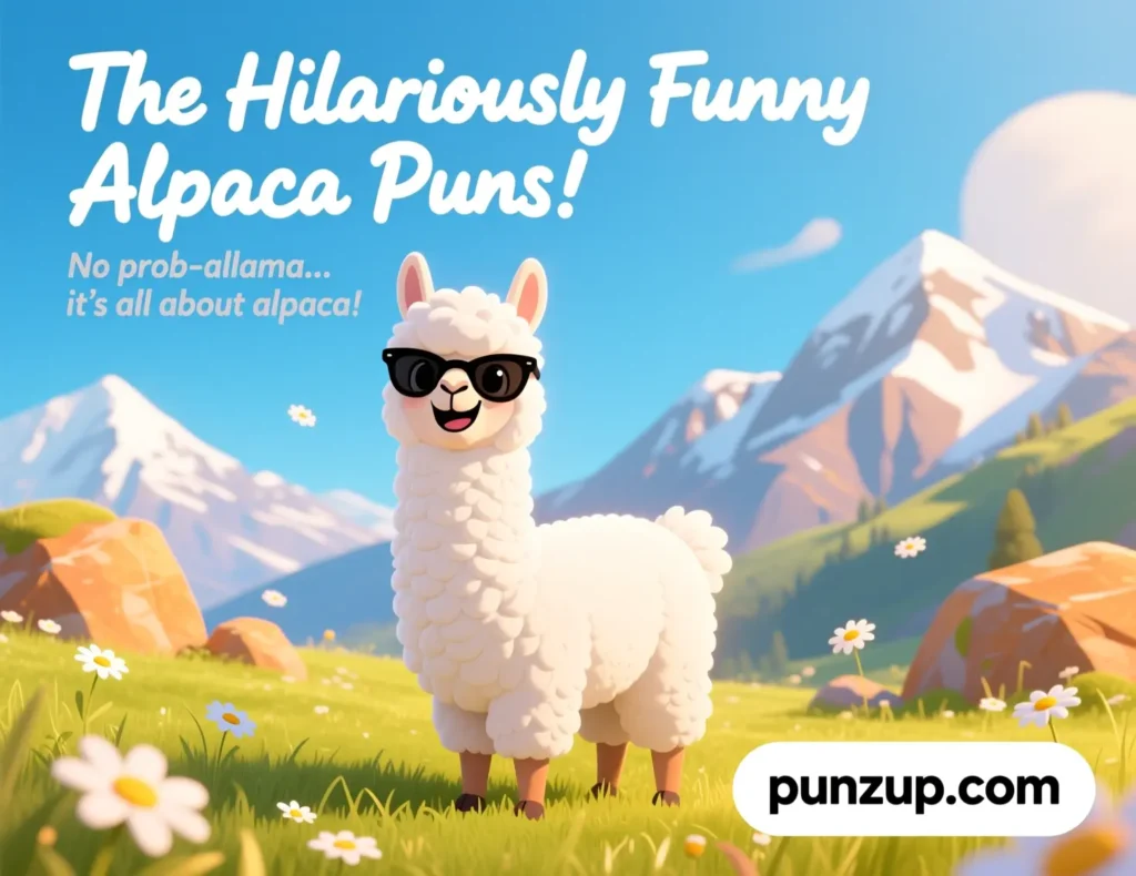 The Hilariously Funny Alpaca Puns
