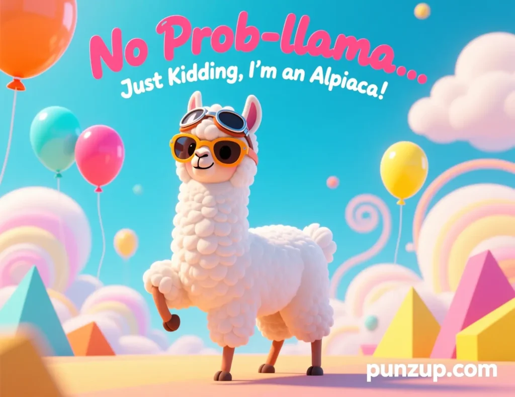 The "Punny" & Clever Alpaca Puns 