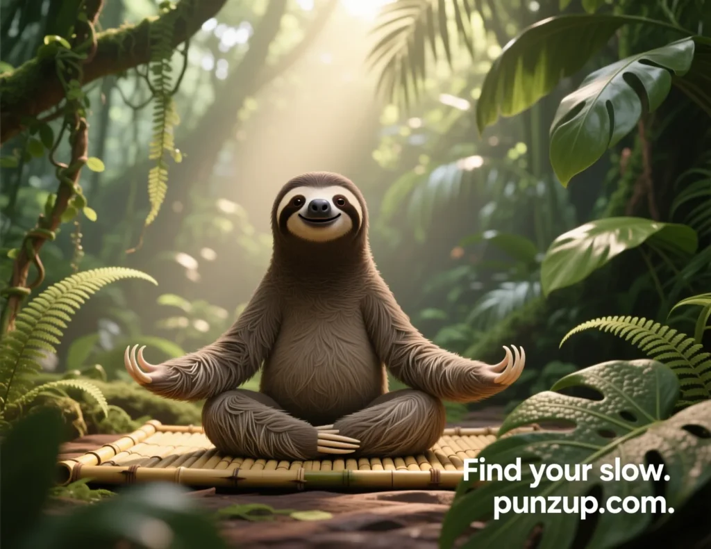 Inspirational Sloth Puns 