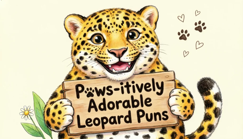 Paws-itively Adorable Leopard Puns