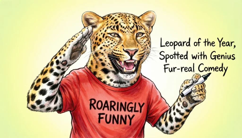 Roaringly Funny Leopard Puns
