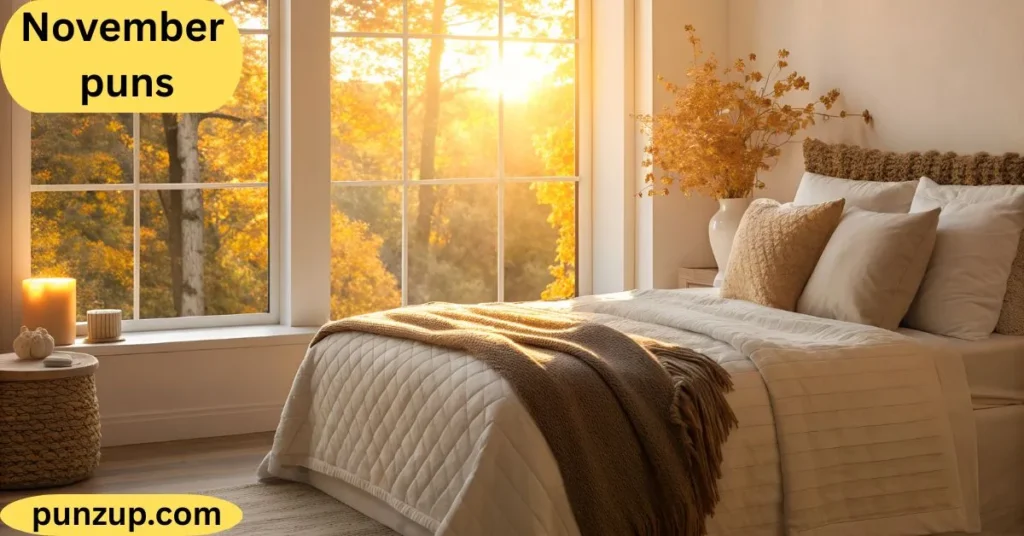 Romantic & Sweet November Puns 