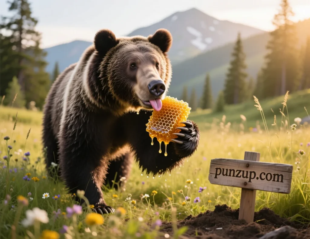 Food & Drink Themed Bear Puns