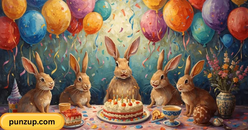 Rabbit Puns Birthday
