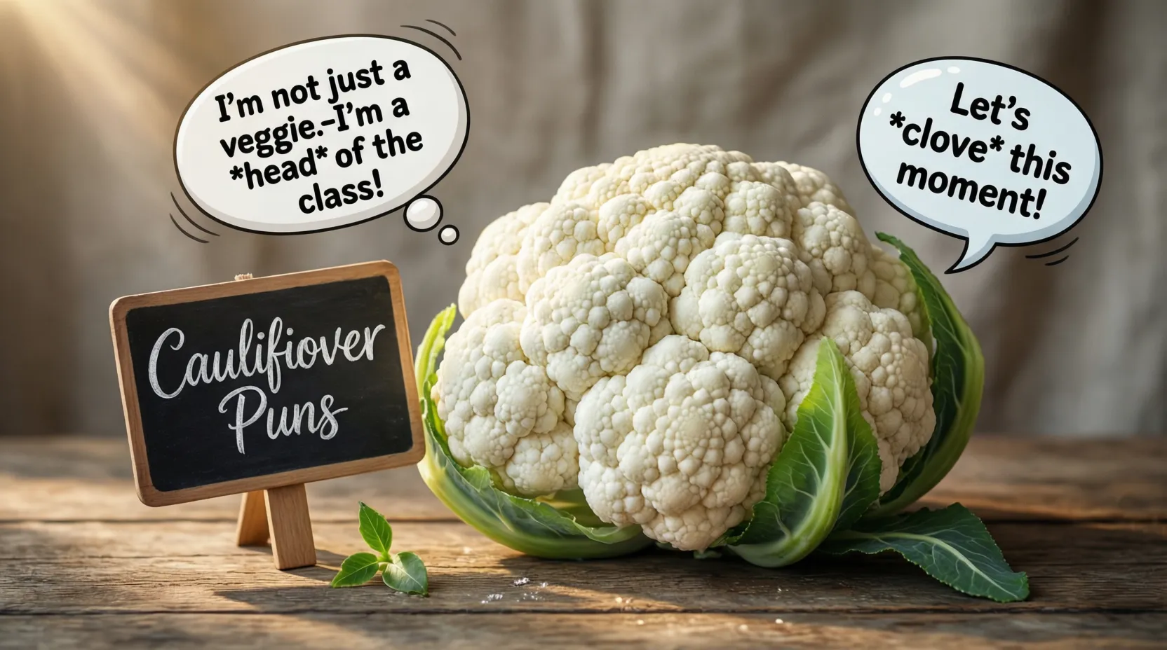 Cauliflower Puns