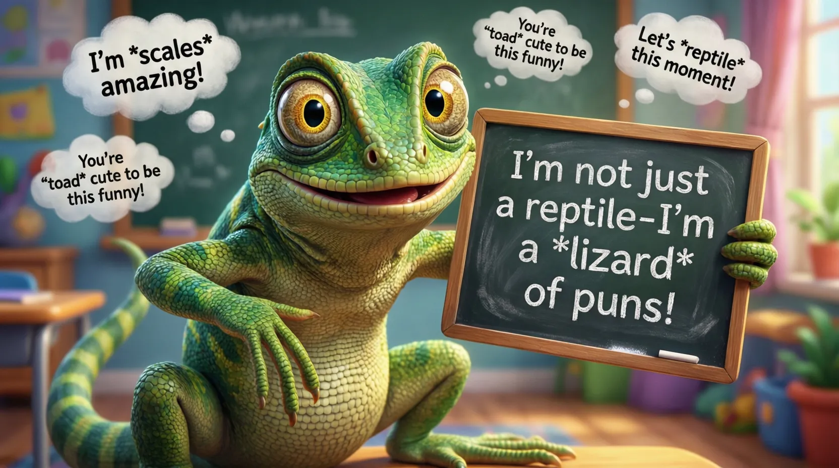 Lizard Puns