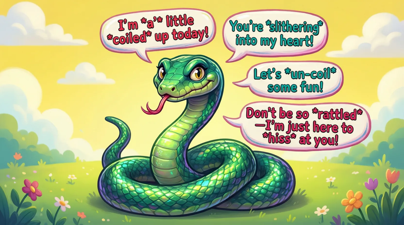 Snake Puns