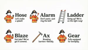 Firefighter Puns