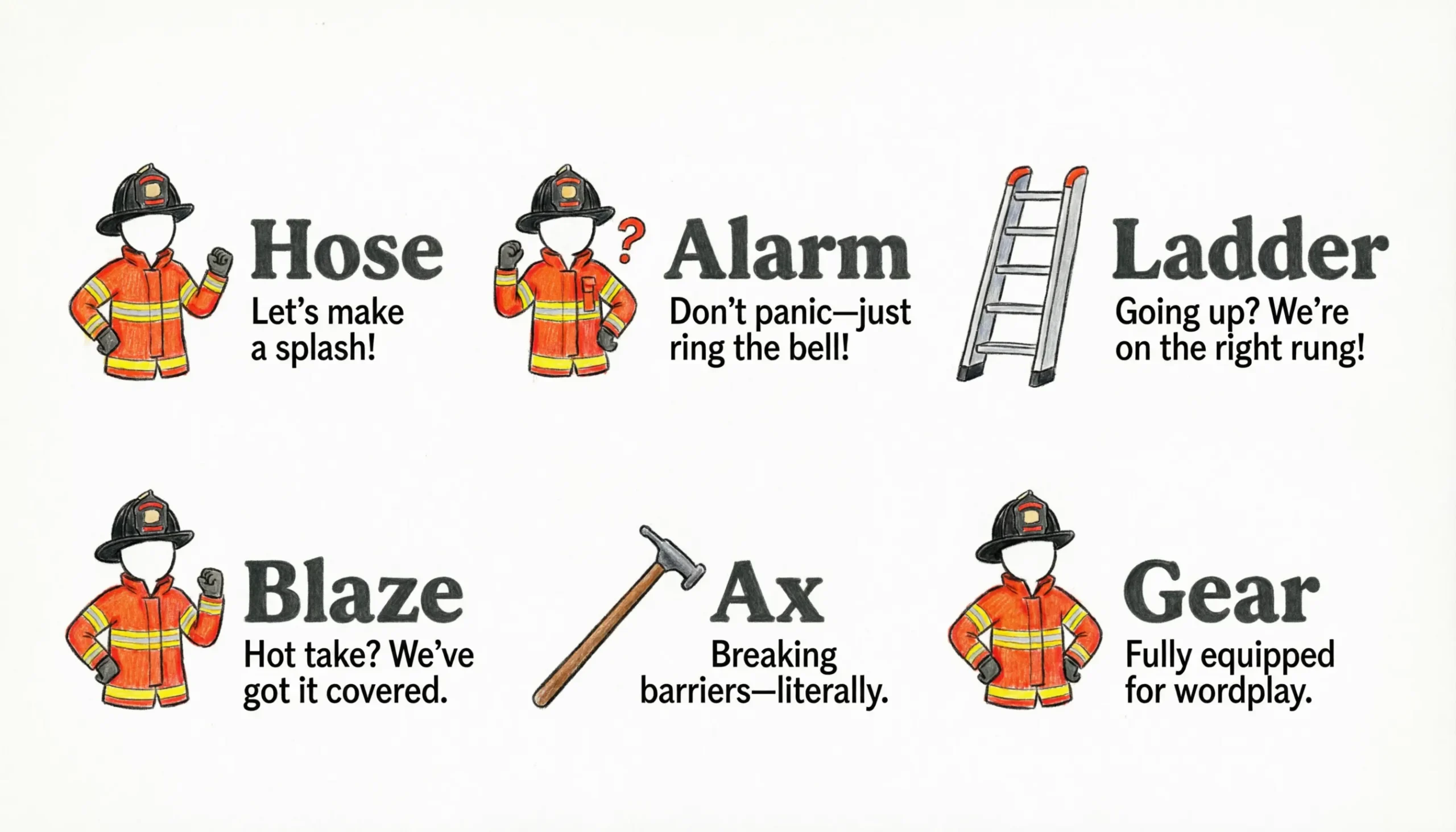 Firefighter Puns