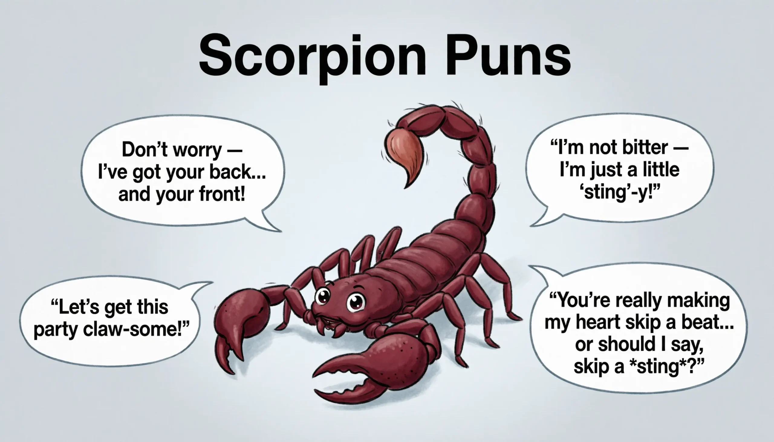 Scorpion Puns
