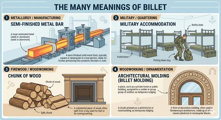 Billet Meaning