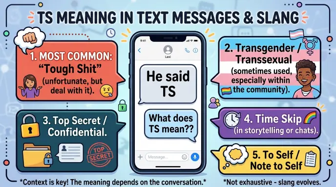 TS Meaning in Text Messages