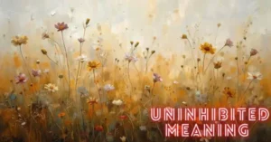 Uninhibited Meaning