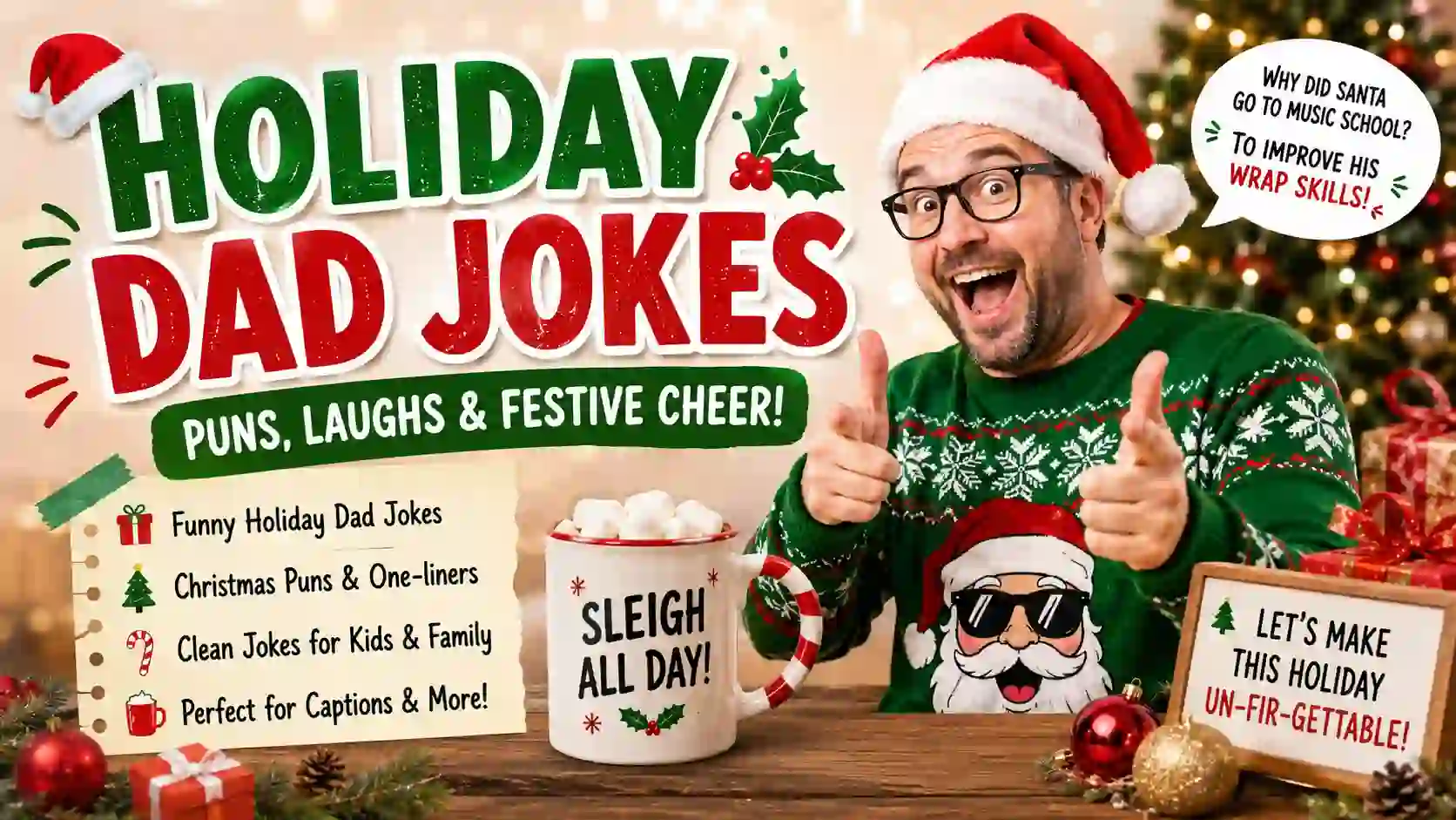 Holiday Dad jokes