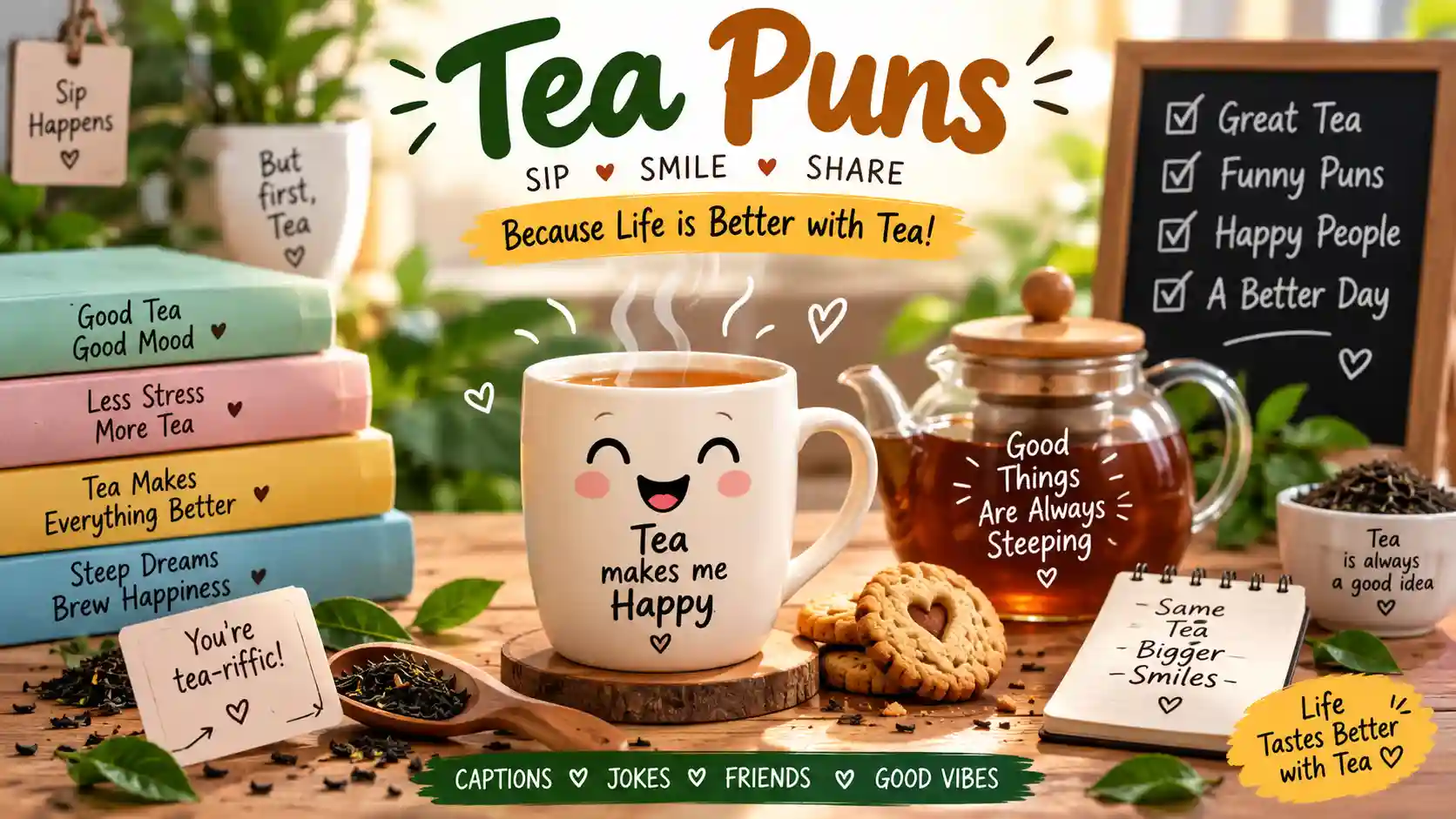 tea puns